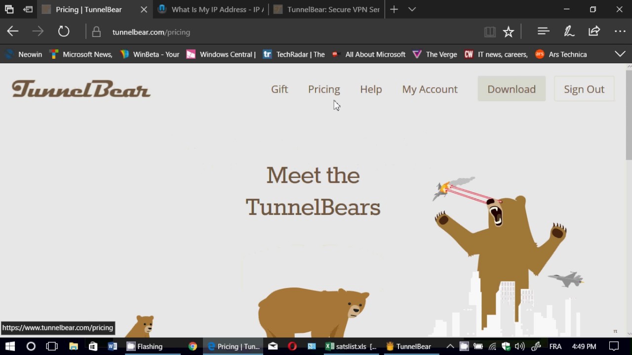 TunnelBear VPN 4.5.0 Crack With Serial Key Free Download